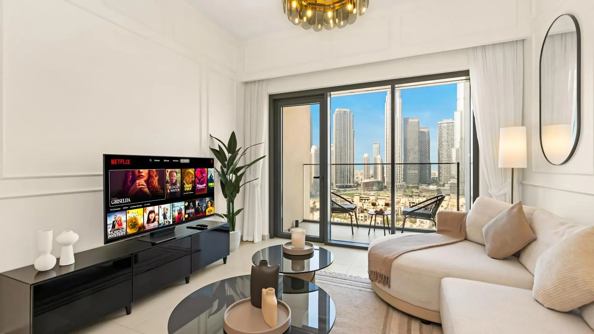 Burj Khalifa View Luxe 2Br, 5 Mins Walk To Dubai Mall Apartment