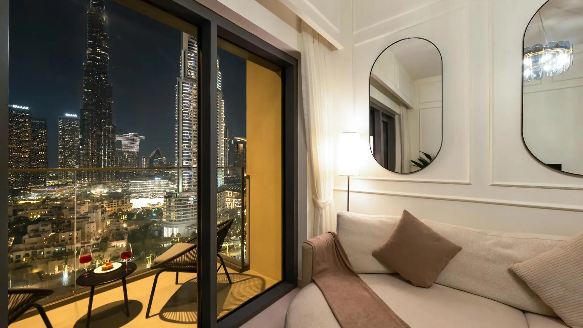 Burj Khalifa View Luxe 2Br, 5 Mins Walk To Dubai Mall United Arab Emirates