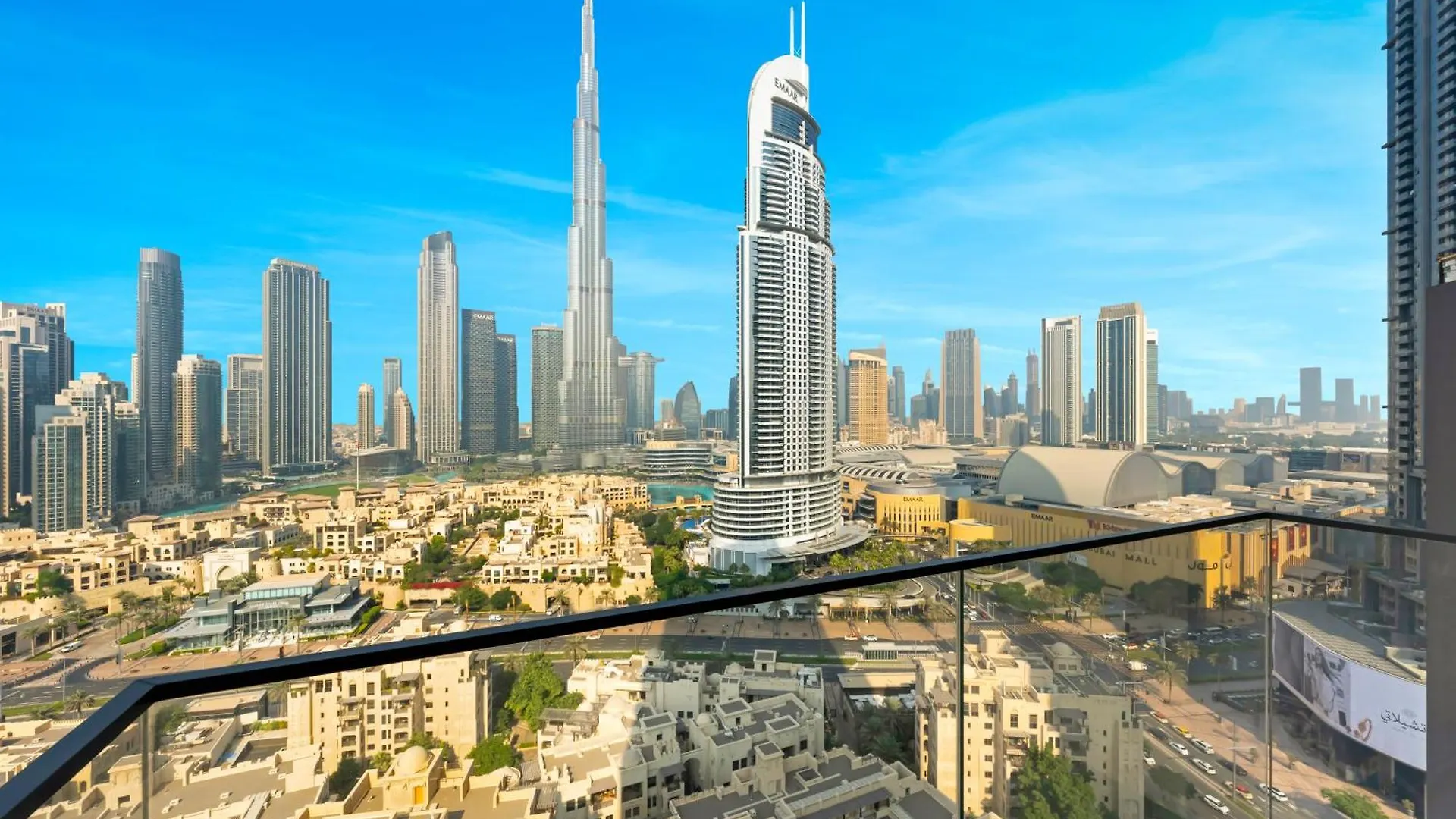 Apartmán Burj Khalifa View Luxe 2Br, 5 Mins Walk To Dubai Mall
